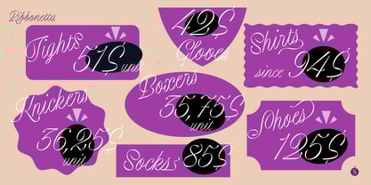 Ribbonetta Font Poster 3