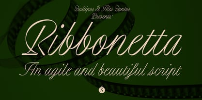 Ribbonetta Font Poster 1