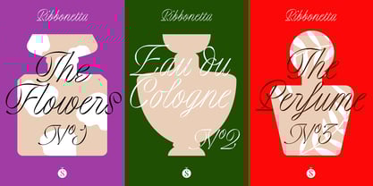 Ribbonetta Font Poster 7