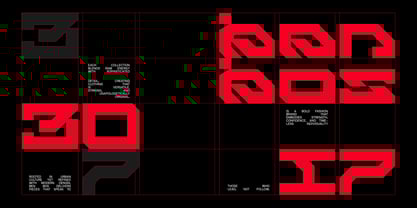 Moxin Font Poster 12