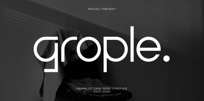Grople Font Poster 1