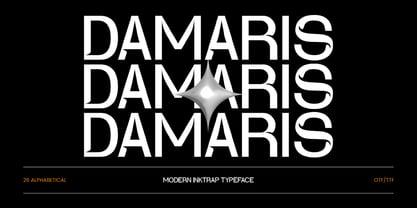 Damaris Font Poster 12