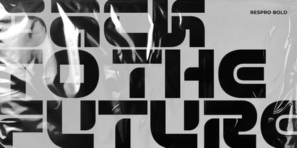 Respro Font Poster 8