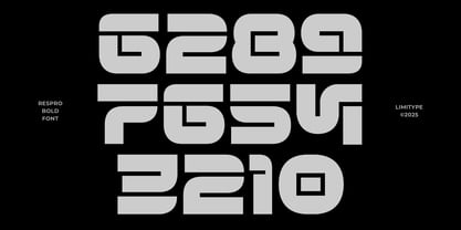 Respro Font Poster 6