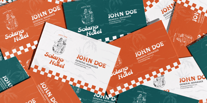 Palrome Font Poster 6