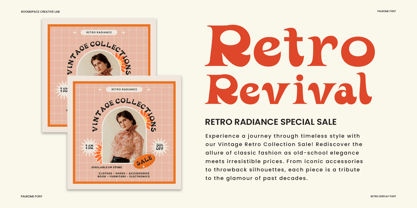 Palrome Font Poster 12