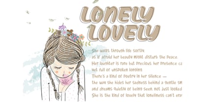 Holly Lovly Font Poster 6