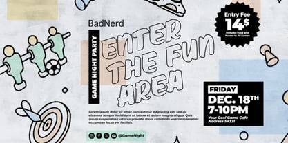 Holly Lovly Font Poster 3