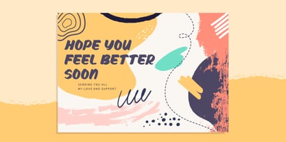 Holly Lovly Font Poster 5