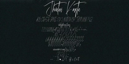 Jhonatam Kuryta Font Poster 4