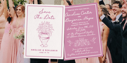 Enchanted Bride Font Poster 6