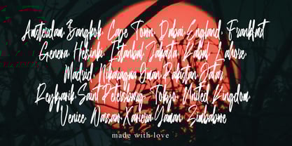 Bokathi Jhonathan Font Poster 5