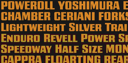 GW Gearly Font Poster 7