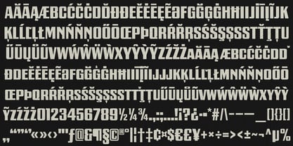 GW Gearly Font Poster 6