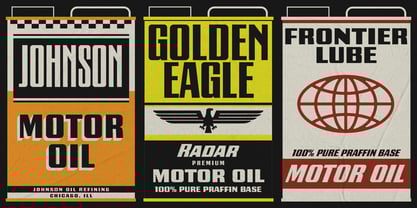 GW Gearly Font Poster 3