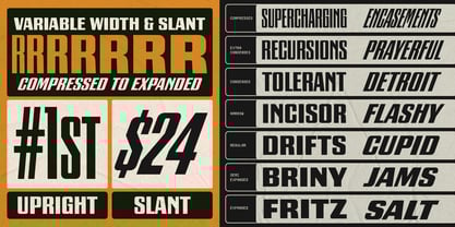 GW Gearly Font Poster 2