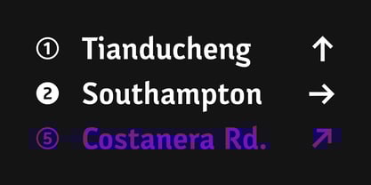 Costanera Font Poster 2