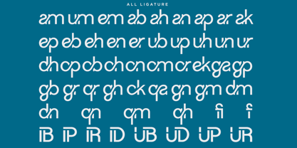 Glanzyo Font Poster 9