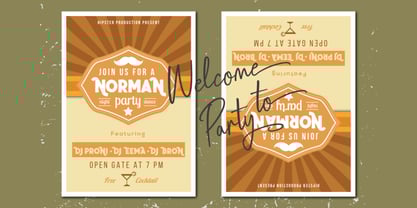 The Beatlion Font Poster 3