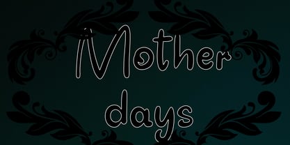 Resthia Font Poster 3