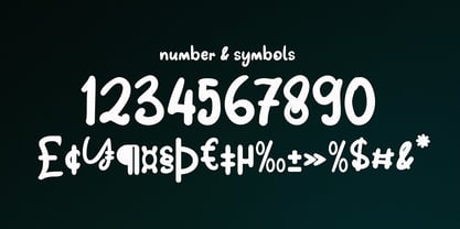 Resthia Font Poster 5