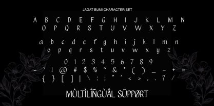 Jagat Bumi Font Poster 9