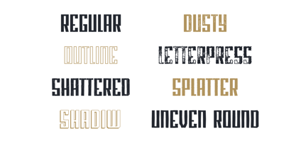 Blank Font Poster 10