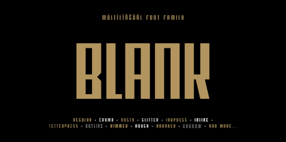 Blank Font Poster 15