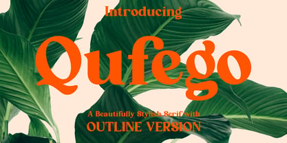 Qufego Font Poster 1