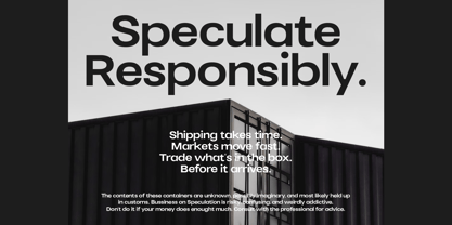 Trabat Display Font Poster 8