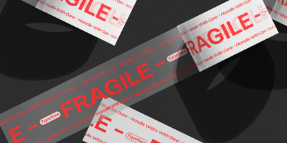 Trabat Display Font Poster 2