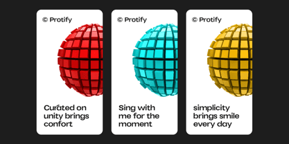 Trabat Display Font Poster 7