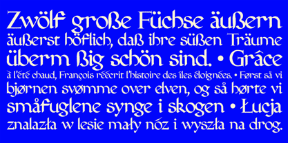 Exeter Minuscule Font Poster 1