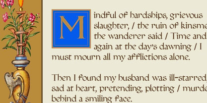 Exeter Minuscule Font Poster 4