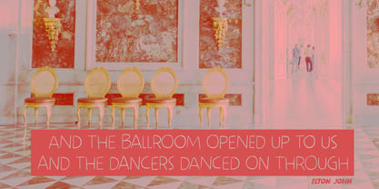 Bring The House Down Font Poster 6