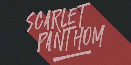 MC Twicked Panther Font Poster 4