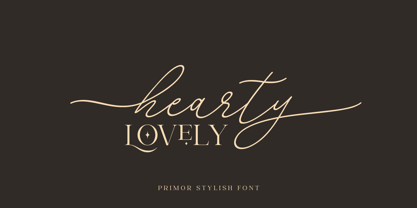 Primor Stylish Font Poster 11