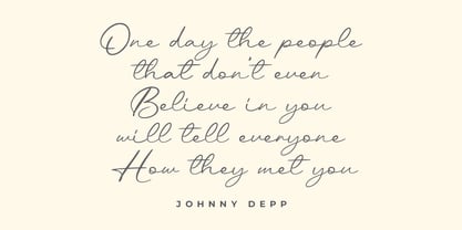 De Mind Font Poster 7