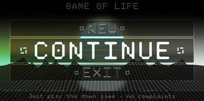 Pixmon Round Font Poster 6