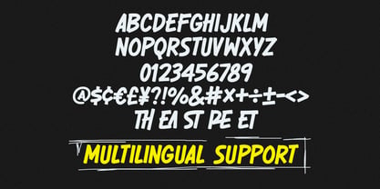 MC Restea Choco Font Poster 5