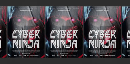 Rocket Core Font Poster 4