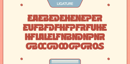 Retro Depa Font Poster 12
