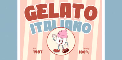 Retro Depa Font Poster 3