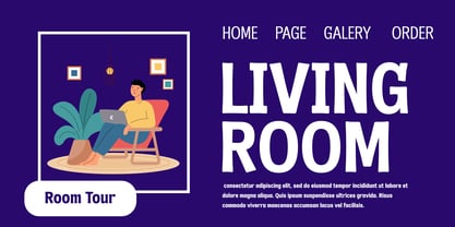 Kelaba Sans Font Poster 9