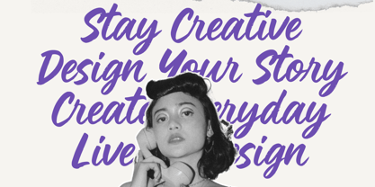 Carmila Font Poster 4