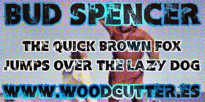 Bud Spencer Font Poster 2