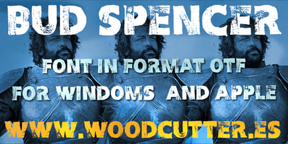 Bud Spencer Font Poster 4