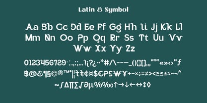 Voome Font Poster 7