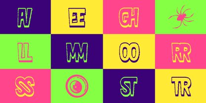 Hiphep Font Poster 3