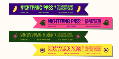 Hiphep Font Poster 2